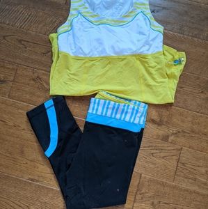 Lululemon Lot, Crops and Tank